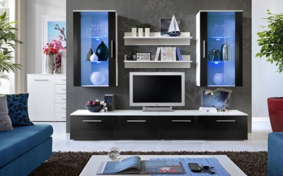 Picture of ASM Galino G Wall Unit Black/White