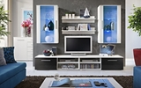 Show details for ASM Galino G Wall Unit White/Black