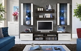 Show details for ASM Galino G Wall Unit White Gloss/Wenge