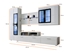 Picture of ASM Krone II Living Room Wall Unit Set White