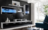 Show details for ASM Logo II Living Room Wall Unit Set LED White/Black