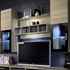 Picture of ASM Lyra Living Room Wall Unit Set Sonoma Oak/Black