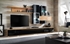 Picture of ASM Manhattan Living Room Wall Unit Set Wotan Oak/Black