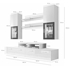 Picture of ASM Mini Living Room Wall Unit Set LED Black