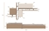 Picture of ASM Napoli Living Room Wall Unit Set Wellington Oak/Cappucino