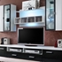 Picture of ASM Quadro Living Room Wall Unit Set White/Black