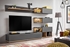 Picture of ASM Silk Living Room Wall Unit Set Anthracite/Wotan