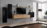 Show details for ASM Switch I Wall Unit Wotan Oak/Black