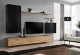 Show details for ASM Switch II Wall Unit Black/Wotan Oak