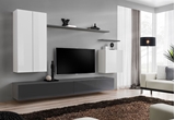 Show details for ASM Switch II Wall Unit White/Graphite