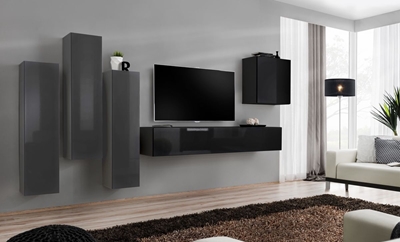 Picture of ASM Switch III Wall Unit Black/Graphite