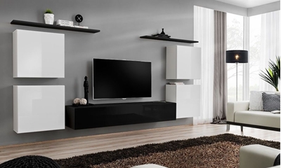 Picture of ASM Switch IV Wall Unit Black/White