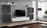 Show details for ASM Switch IV Wall Unit White/Graphite