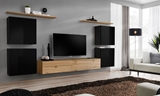 Show details for ASM Switch IV Wall Unit Wotan Oak/Black