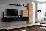 Show details for ASM Switch IX Wall Unit Black/Wotan Oak