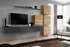 Picture of ASM Switch IX Wall Unit Graphite/Wotan Oak