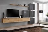 Show details for ASM Switch IX Wall Unit Wotan Oak/Graphite