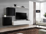 Show details for ASM Switch V Wall Unit Black/White