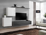 Show details for ASM Switch V Wall Unit White/Graphite