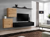 Show details for ASM Switch V Wall Unit Wotan Oak/Black