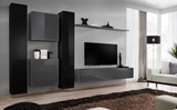 Show details for ASM Switch VI Wall Unit Black/Graphite