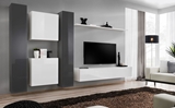 Show details for ASM Switch VI Wall Unit Graphite/White