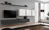 Show details for ASM Switch VII Wall Unit Graphite/White