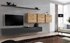 Picture of ASM Switch VII Wall Unit Graphite/Wotan Oak