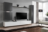 Show details for ASM Switch VIII Wall Unit Graphite/White