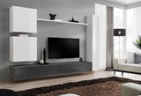 Show details for ASM Switch VIII Wall Unit White/Graphite