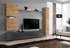 Picture of ASM Switch VIII Wall Unit Wotan Oak/Graphite