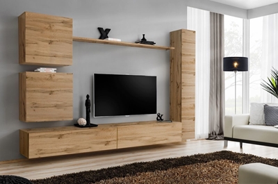 Picture of ASM Switch VIII Wall Unit Wotan Oak