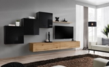 Show details for ASM Switch X Wall Unit Black/Wotan Oak