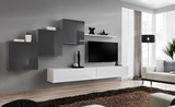 Show details for ASM Switch X Wall Unit Graphite/White