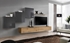 Picture of ASM Switch X Wall Unit Graphite/Wotan Oak