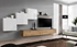 Picture of ASM Switch X Wall Unit White/Wotan Oak