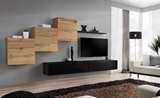 Show details for ASM Switch X Wall Unit Wotan Oak/Black