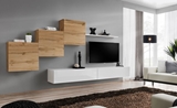 Show details for ASM Switch X Wall Unit Wotan Oak/White