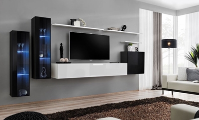 Picture of ASM Switch XI Wall Unit Black/White