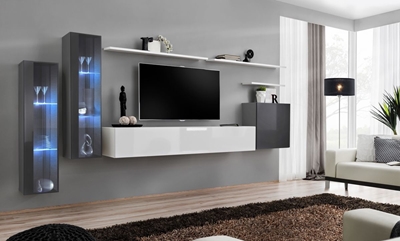 Picture of ASM Switch XI Wall Unit Graphite/White