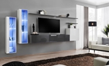 Show details for ASM Switch XI Wall Unit White/Graphite