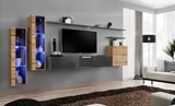 Show details for ASM Switch XI Wall Unit Wotan Oak/Graphite