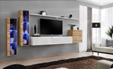 Show details for ASM Switch XI Wall Unit Wotan Oak/White