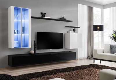 Picture of ASM Switch XII Wall Unit Black/White