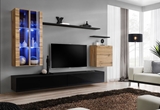 Show details for ASM Switch XII Wall Unit Black/Wotan Oak