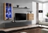 Picture of ASM Switch XII Wall Unit Graphite/Wotan Oak