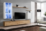 Show details for ASM Switch XII Wall Unit Wotan Oak/White