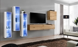 Show details for ASM Switch XIII Wall Unit Wotan Oak/White