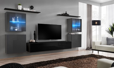 Picture of ASM Switch XIV Wall Unit Black/Graphite