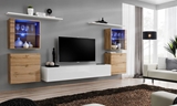 Show details for ASM Switch XIV Wall Unit White/Wotan Oak